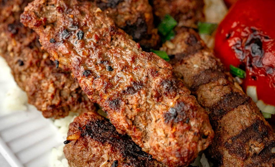 SPICY BEEF KEBABS
